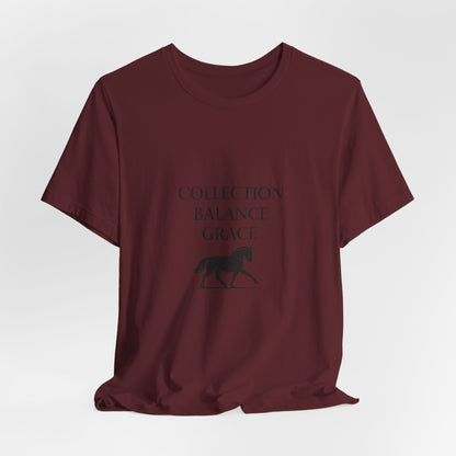 Horse Balance Grace Tee — "Collection Balance Grace" Graphic T‑Shirt