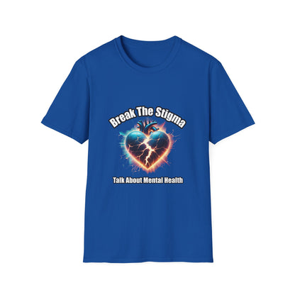 Break The Stigma Talk About Mental Health T-Shirt