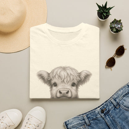 Stay Cozy Cute Highland Cow T-Shirt