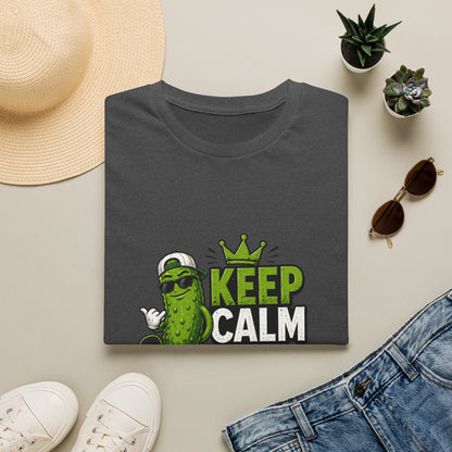 Keep Calm and Don't Be a Dickle Funny Pickleball T-Shirt