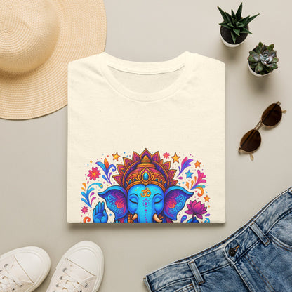 Vibrant Ganesha Hindu God Colorful T-Shirt