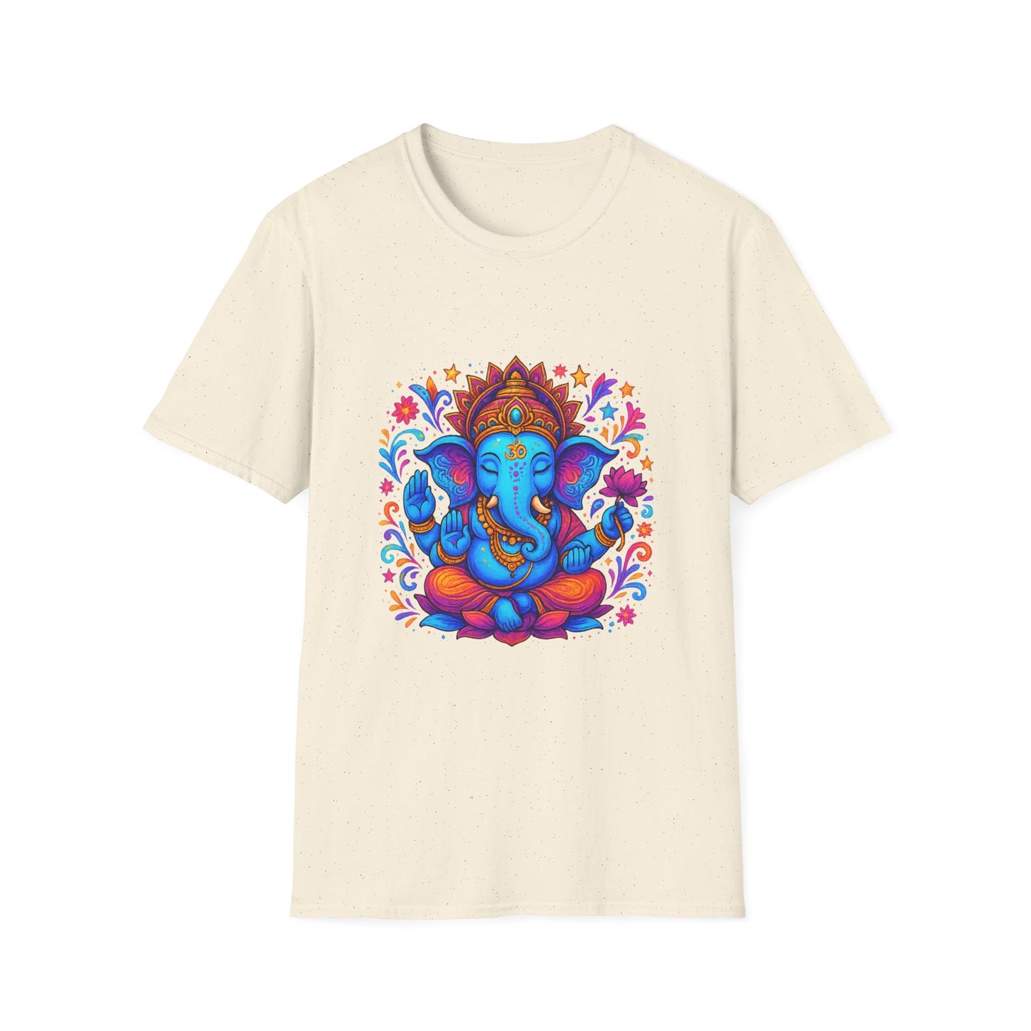 Vibrant Ganesha Hindu God Colorful T-Shirt