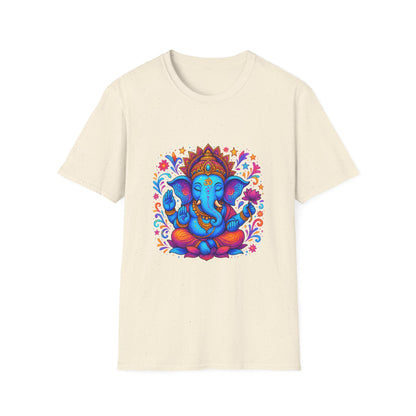 Vibrant Ganesha Hindu God Colorful T-Shirt