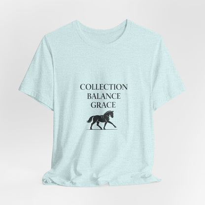 Horse Balance Grace Tee — "Collection Balance Grace" Graphic T‑Shirt