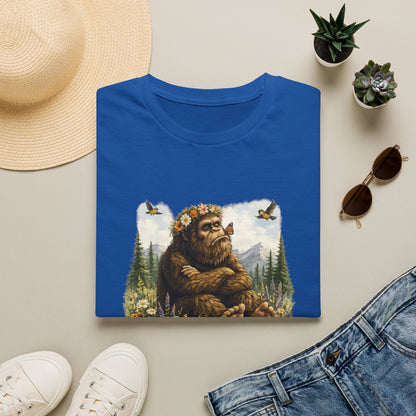 I Am Unhappy Because Reasons Funny Bigfoot T-Shirt