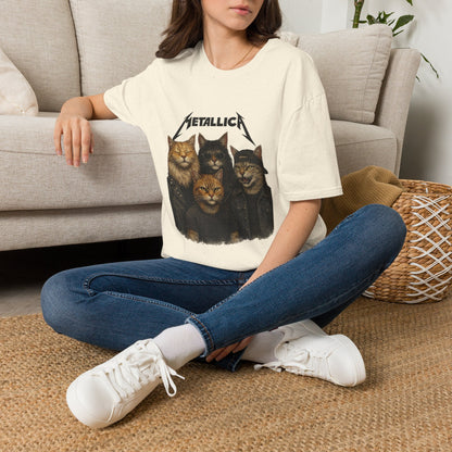 Metallica Cats Parody T-Shirt