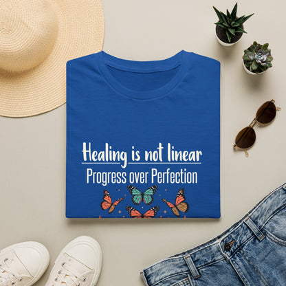 Healing Is Not Linear Progress Over Perfection T-Shirt