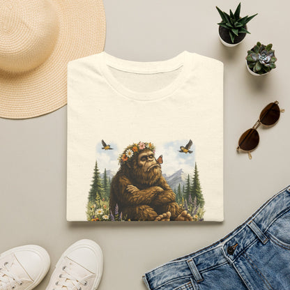 I Am Unhappy Because Reasons Funny Bigfoot T-Shirt
