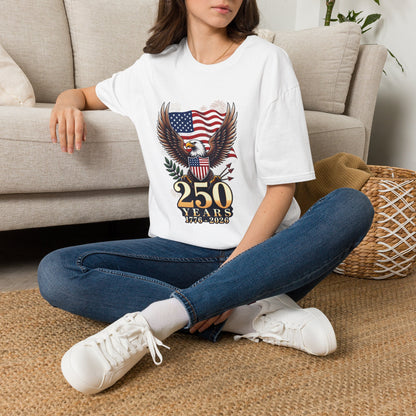 250 Years of Freedom 1776-2026 Patriotic T-Shirt