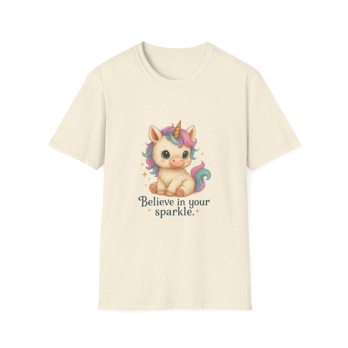 Believe in Your Sparkle Cute Unicorn T-Shirt