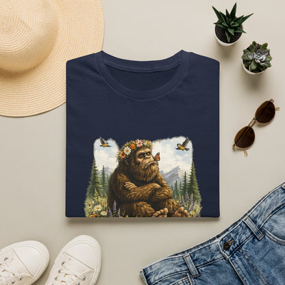 I Am Unhappy Because Reasons Funny Bigfoot T-Shirt