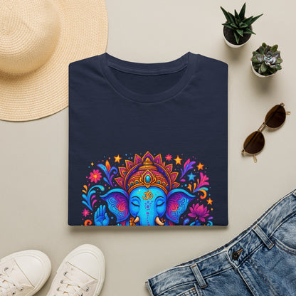 Vibrant Ganesha Hindu God Colorful T-Shirt