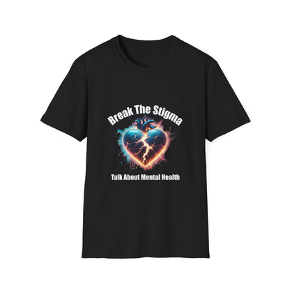 Break The Stigma Talk About Mental Health T-Shirt
