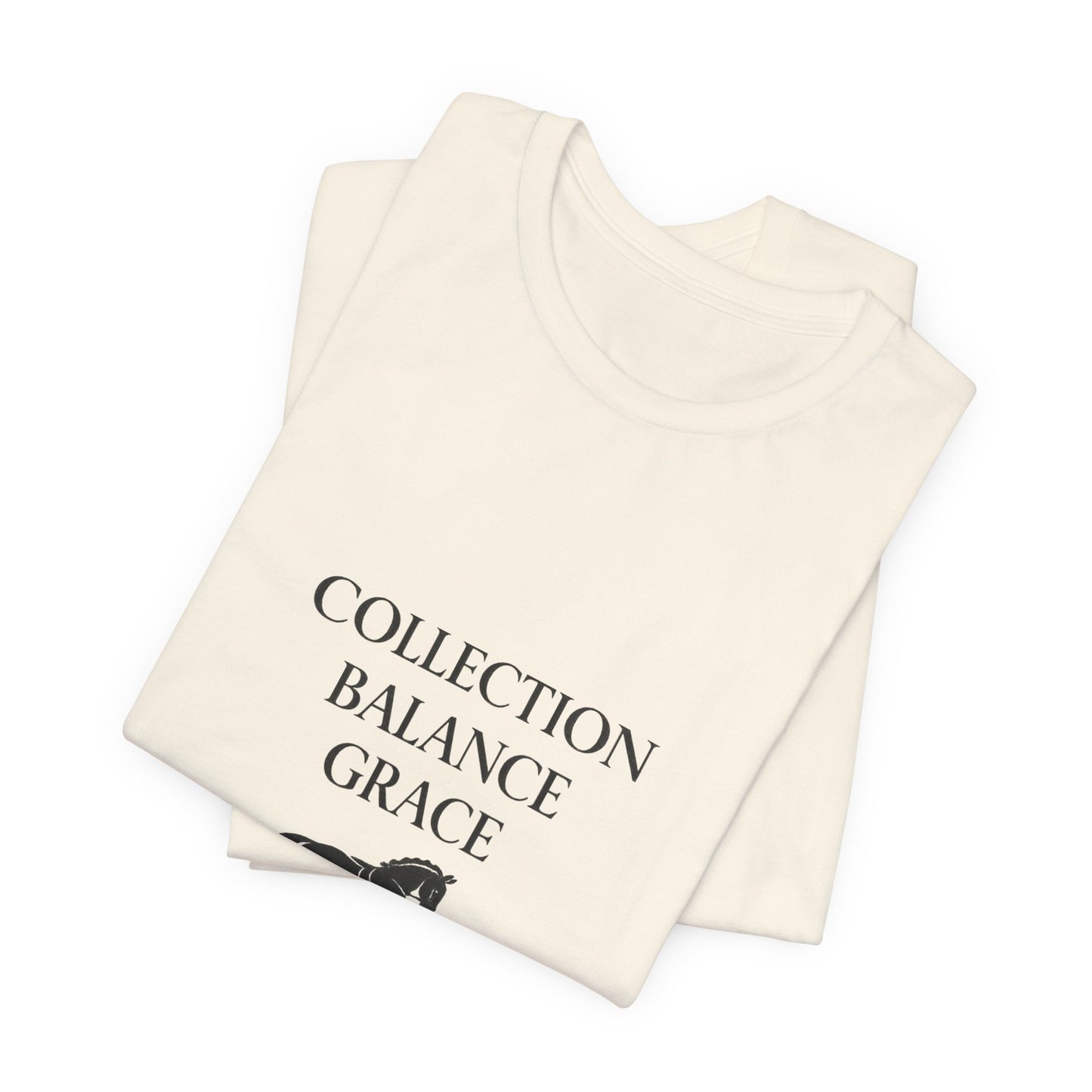 Horse Balance Grace Tee — "Collection Balance Grace" Graphic T‑Shirt