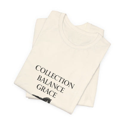 Horse Balance Grace Tee — "Collection Balance Grace" Graphic T‑Shirt