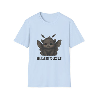 Believe in Yourself Cute Moth Creature T-Shirt