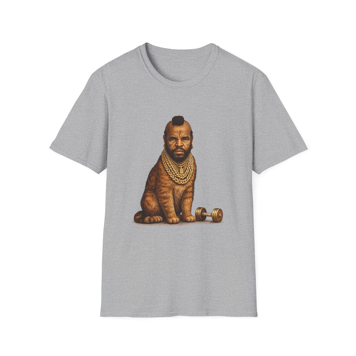 Mr. T Cat T-Shirt — Funny Pop Culture Mashup Tee