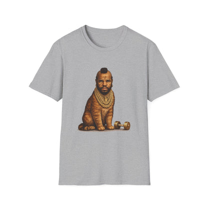 Mr. T Cat T-Shirt — Funny Pop Culture Mashup Tee
