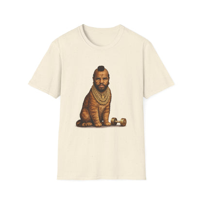 Mr. T Cat T-Shirt — Funny Pop Culture Mashup Tee