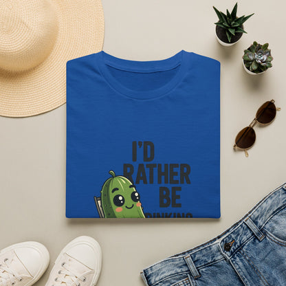 I'd Rather Be Dinking Funny Pickleball T-Shirt