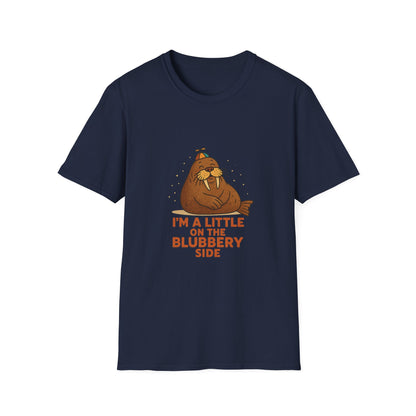 I'm a Little on the Blubbery Side Funny Walrus T-Shirt