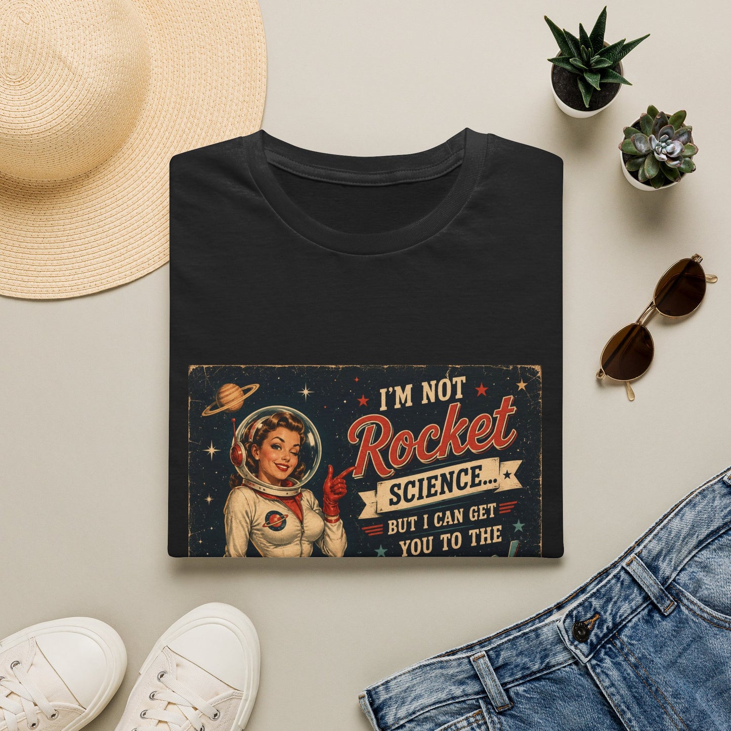 I'm Not Rocket Science But I Can Get You To The Moon T-Shirt