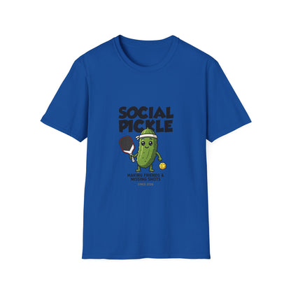 Making Friends & Missing Shots Funny Pickleball T-Shirt