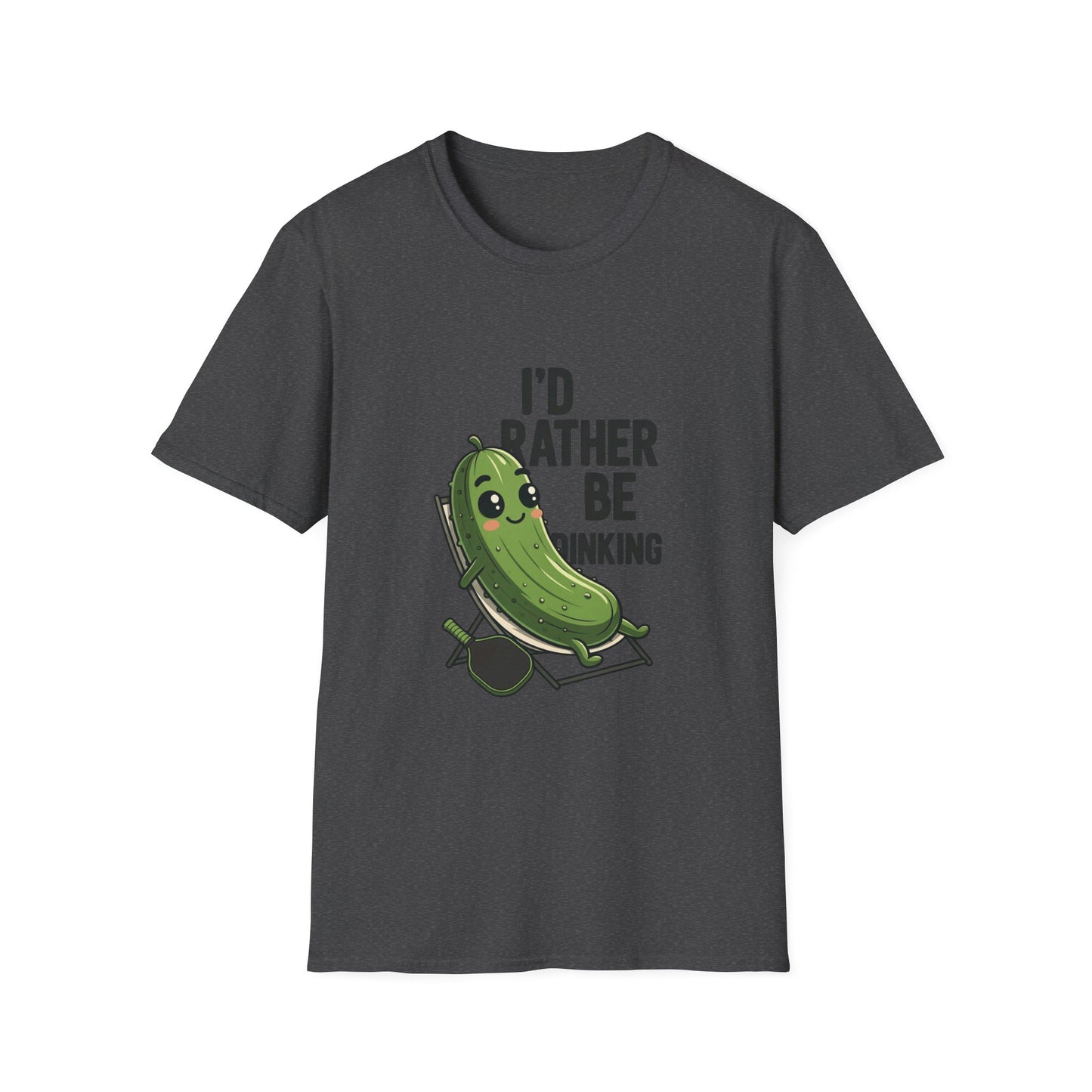 I'd Rather Be Dinking Funny Pickleball T-Shirt