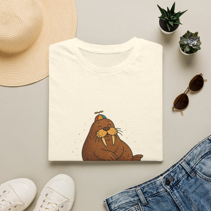 I'm a Little on the Blubbery Side Funny Walrus T-Shirt