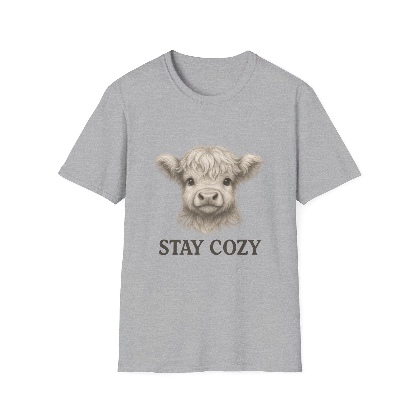 Stay Cozy Cute Highland Cow T-Shirt