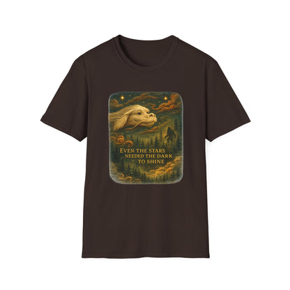 Even The Stars Needed The Dark To Shine - Falkor - T-Shirt