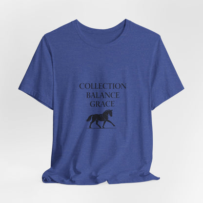 Horse Balance Grace Tee — "Collection Balance Grace" Graphic T‑Shirt