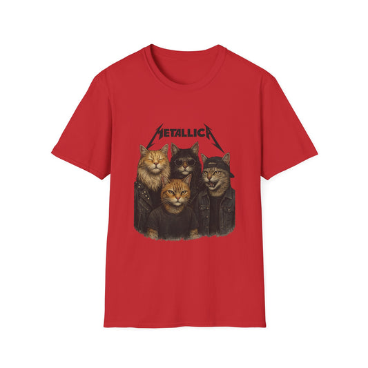 Metallica Cats Parody T-Shirt