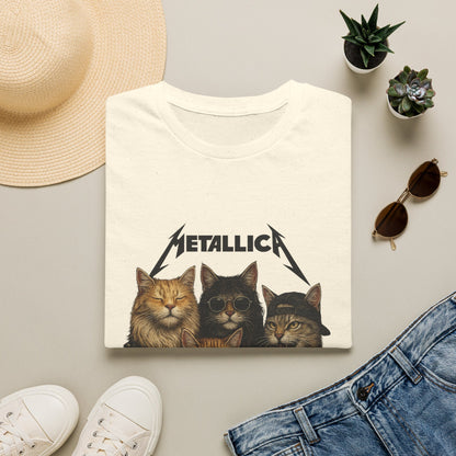 Metallica Cats Parody T-Shirt
