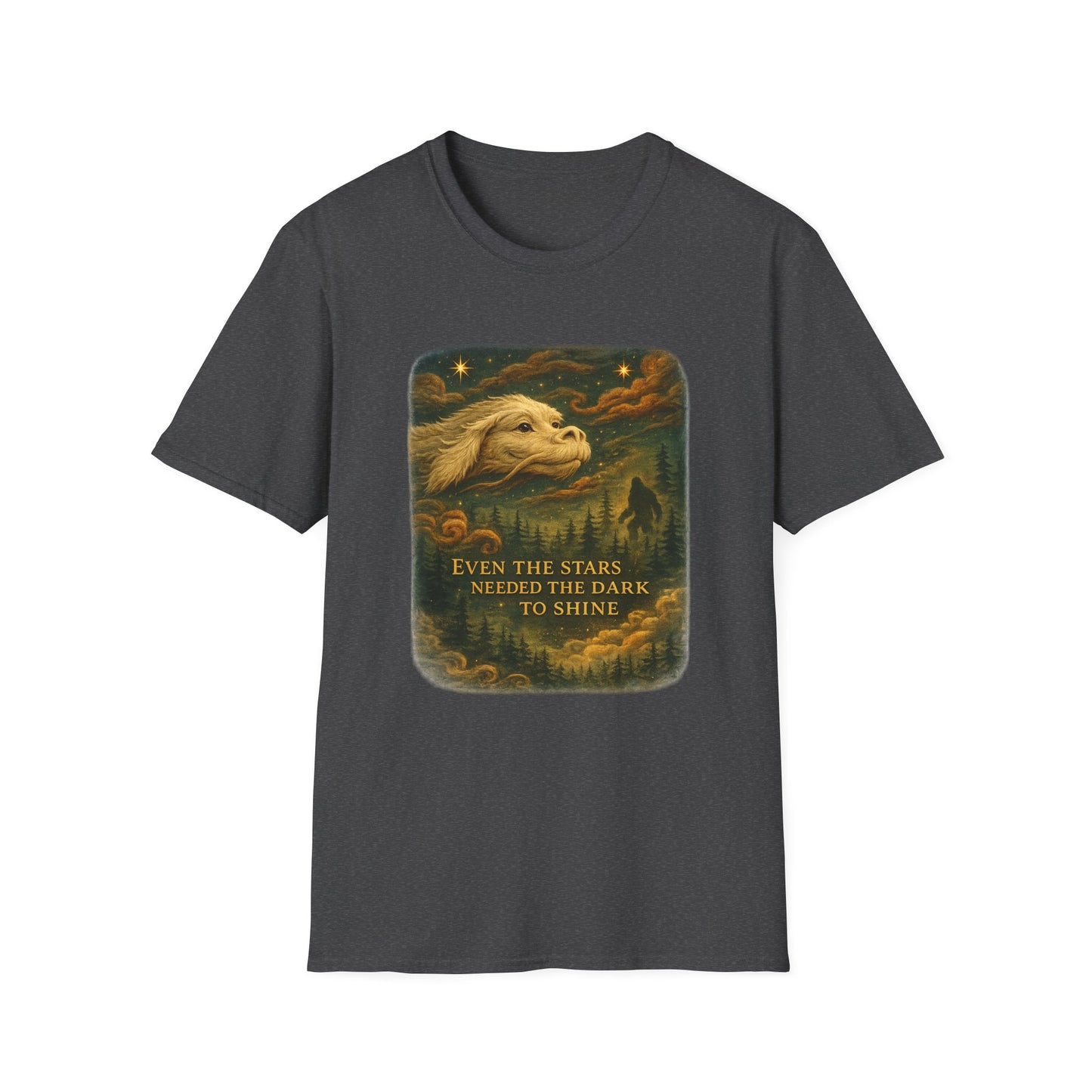 Even The Stars Needed The Dark To Shine - Falkor - T-Shirt