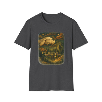 Even The Stars Needed The Dark To Shine - Falkor - T-Shirt
