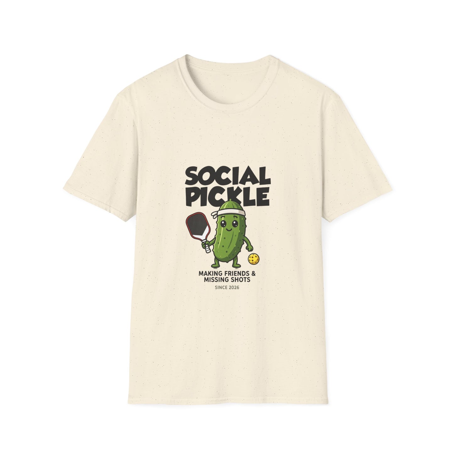 Making Friends & Missing Shots Funny Pickleball T-Shirt