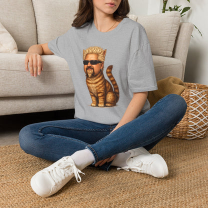 Guy Fieri Cat Funny Parody T-Shirt