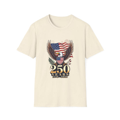 250 Years of Freedom 1776-2026 Patriotic T-Shirt