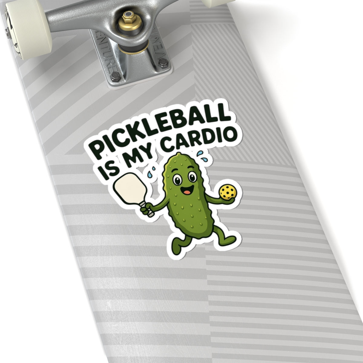 Pickleball is My Cardio Funny Sticker