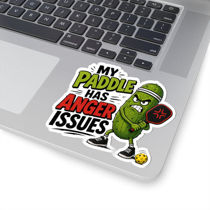 My Paddle Has Anger Issues Sticker