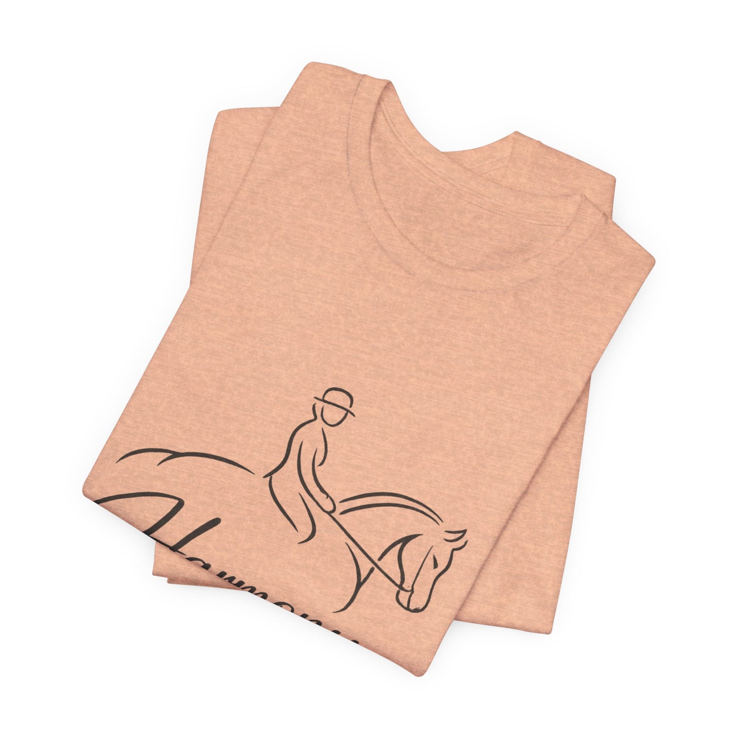 Harmony Over Force T-Shirt — Equestrian Riding