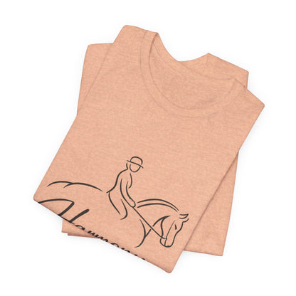 Harmony Over Force T-Shirt — Equestrian Riding