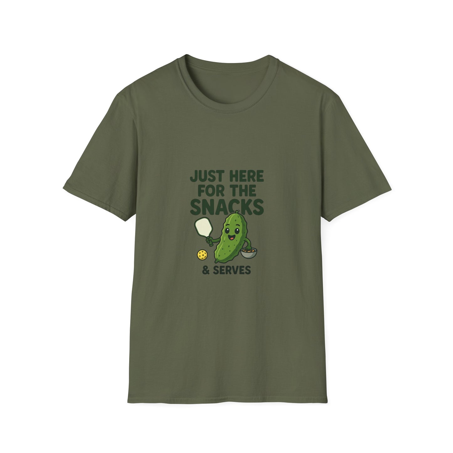 Dinks and Serves Funny Pickleball T-Shirt