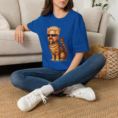 Guy Fieri Cat Funny Parody T-Shirt