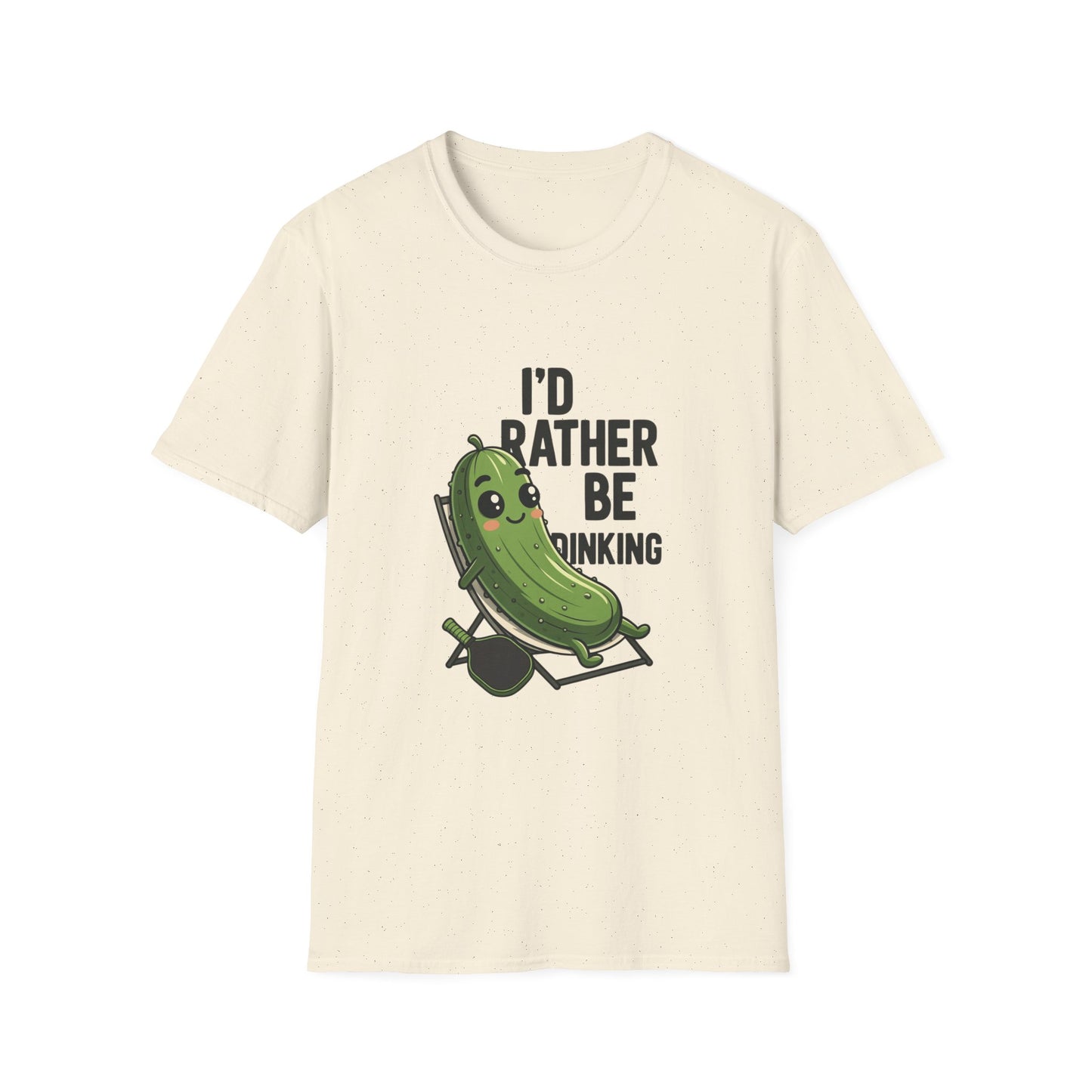 I'd Rather Be Dinking Funny Pickleball T-Shirt
