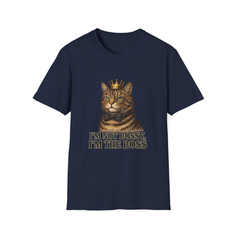 Cat Crown T‑Shirt — "I’m Not Bossy, I’m The Boss" Graphic Tee
