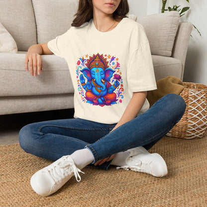 Vibrant Ganesha Hindu God Colorful T-Shirt