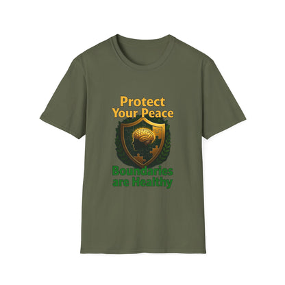 Protect Your Peace Boundaries Are Healthy T-Shirt