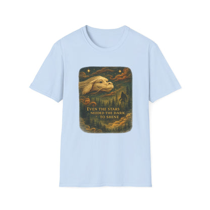 Even The Stars Needed The Dark To Shine - Falkor - T-Shirt